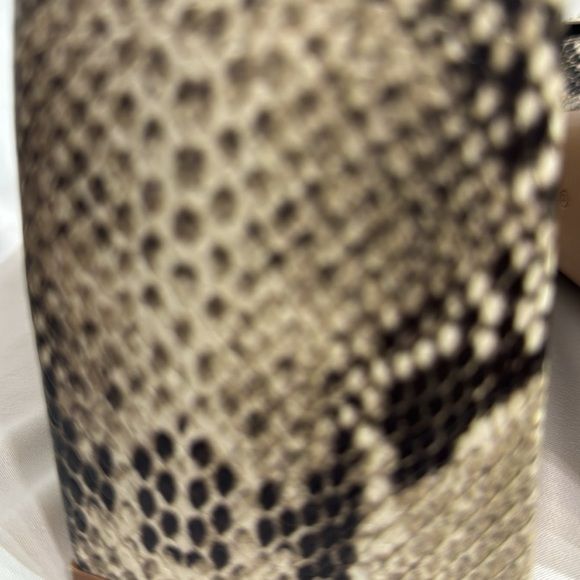 Schultz Sexy Mule Sandals High Chunky 5.5” Platform Heel Square Toe Size 8.5 - Picture 10 of 10